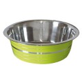 Comedero Bowl Verde Grabado